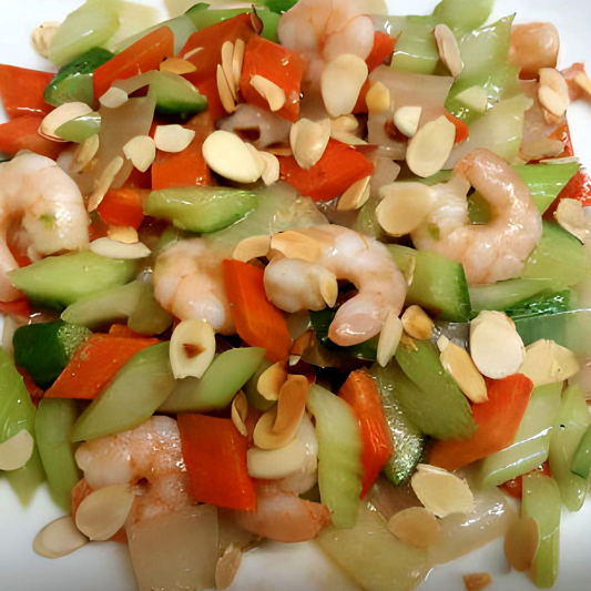 Almond Shrimp Ding