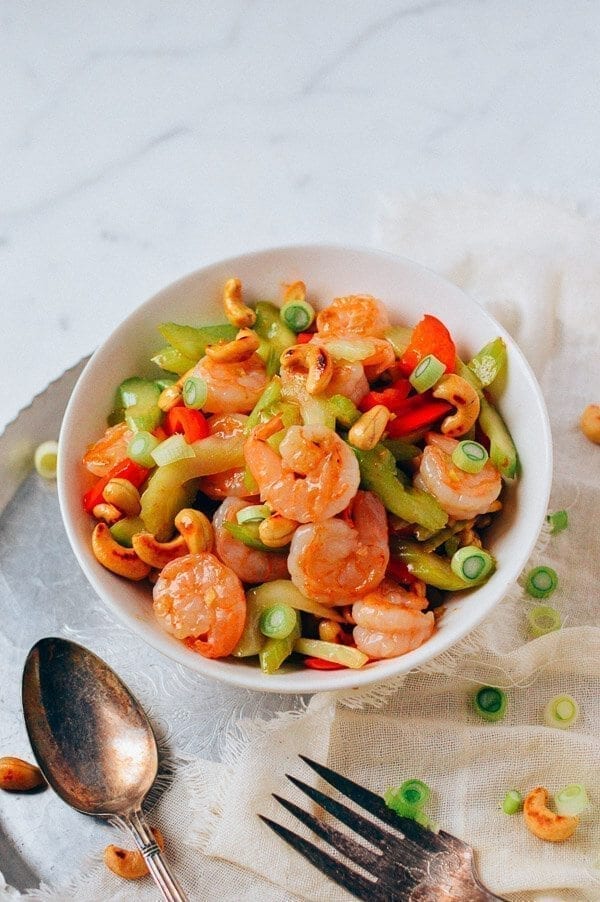 Jumbo Shrimp with Cashew Nuts